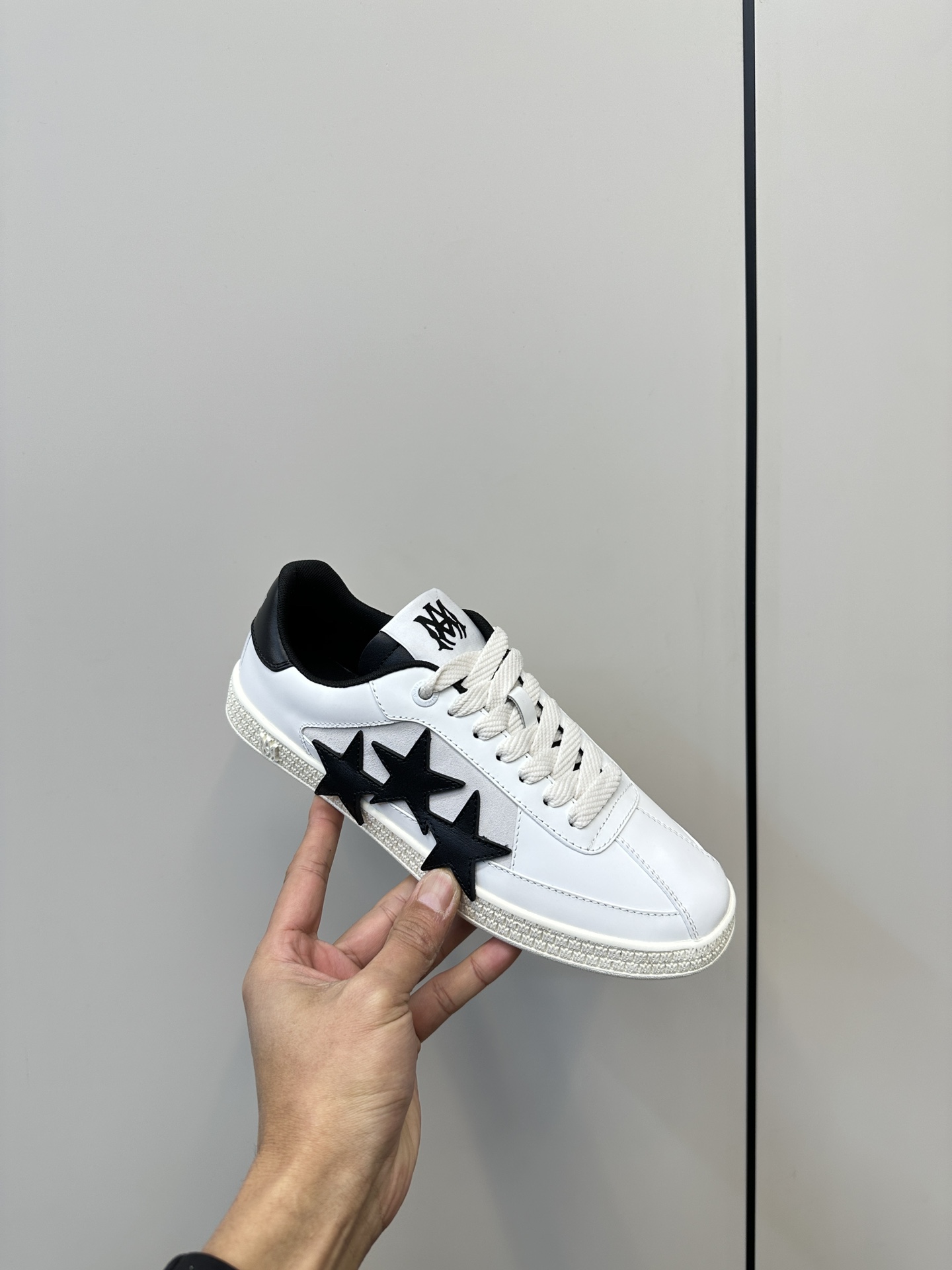 Bene Amiri Scarpe da Skate Sneaker Donne Uomini Pelle di vitello bovina Garza Gomma Collezione Primavera Casual 7 i1735026005 2891 4
