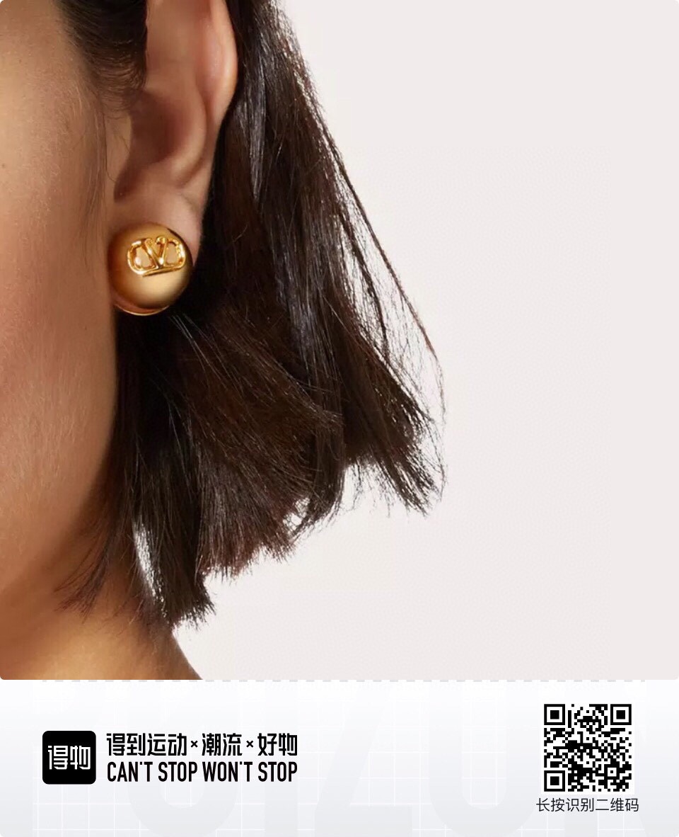 발렌티노 골드 스터드 귀걸이 63599 이미지 7