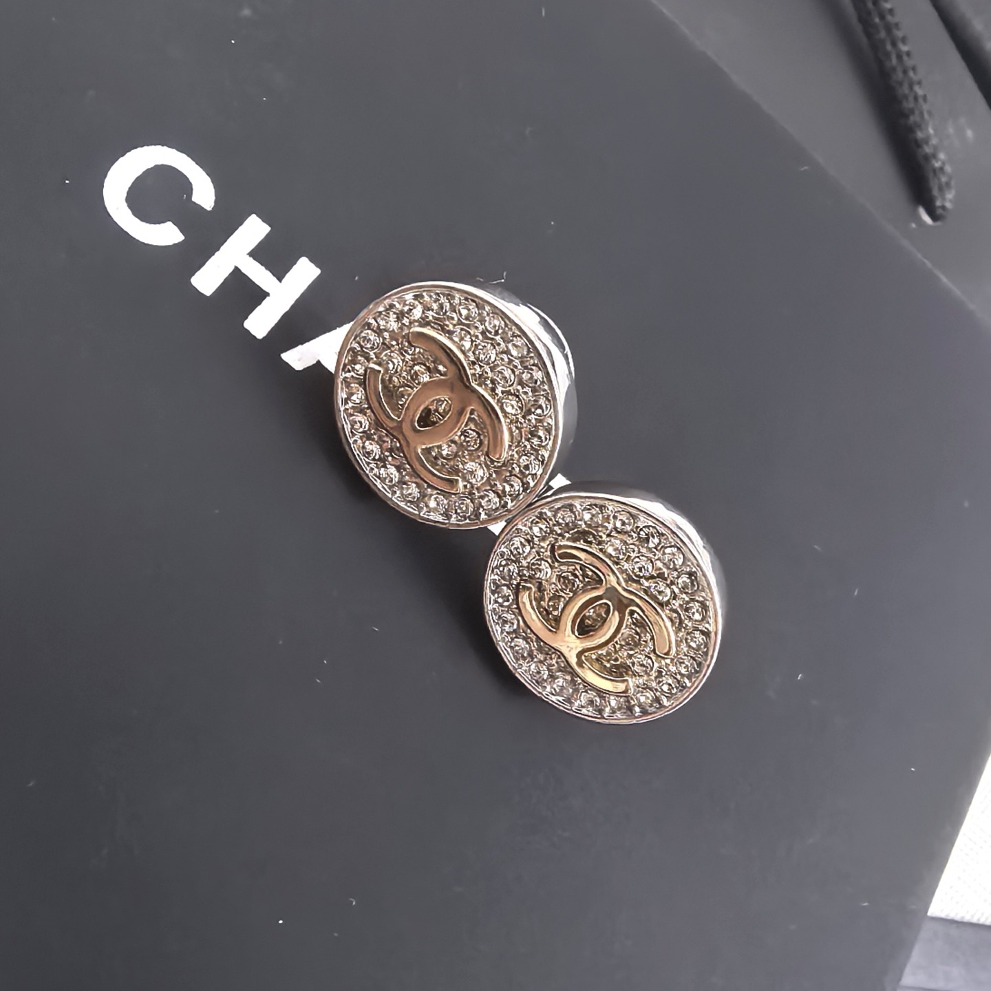 Chanel ZP打版 小香 CHANEL 双C耳钉
