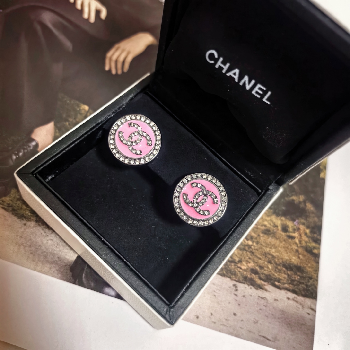 Chanel 小香 CHANEL 耳钉 优雅大方精工设计