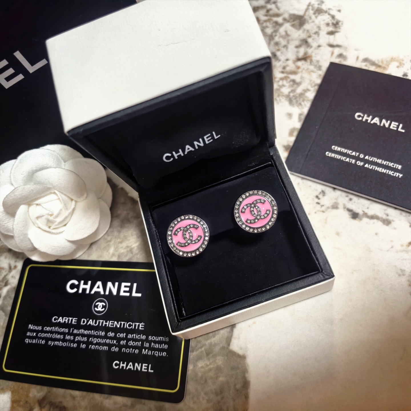 Chanel 小香 CHANEL 耳钉 优雅大方精工设计