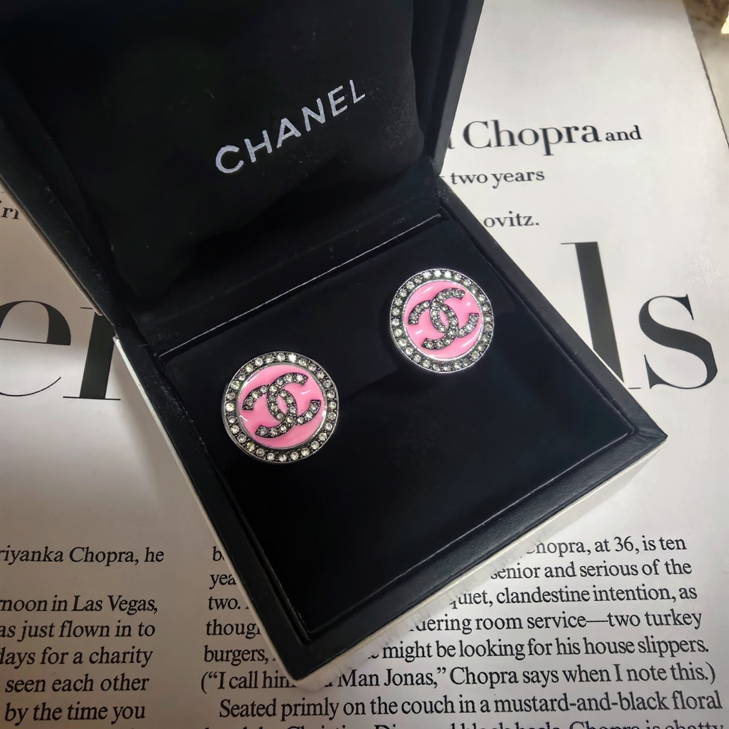 Chanel 小香 CHANEL 耳钉 优雅大方精工设计