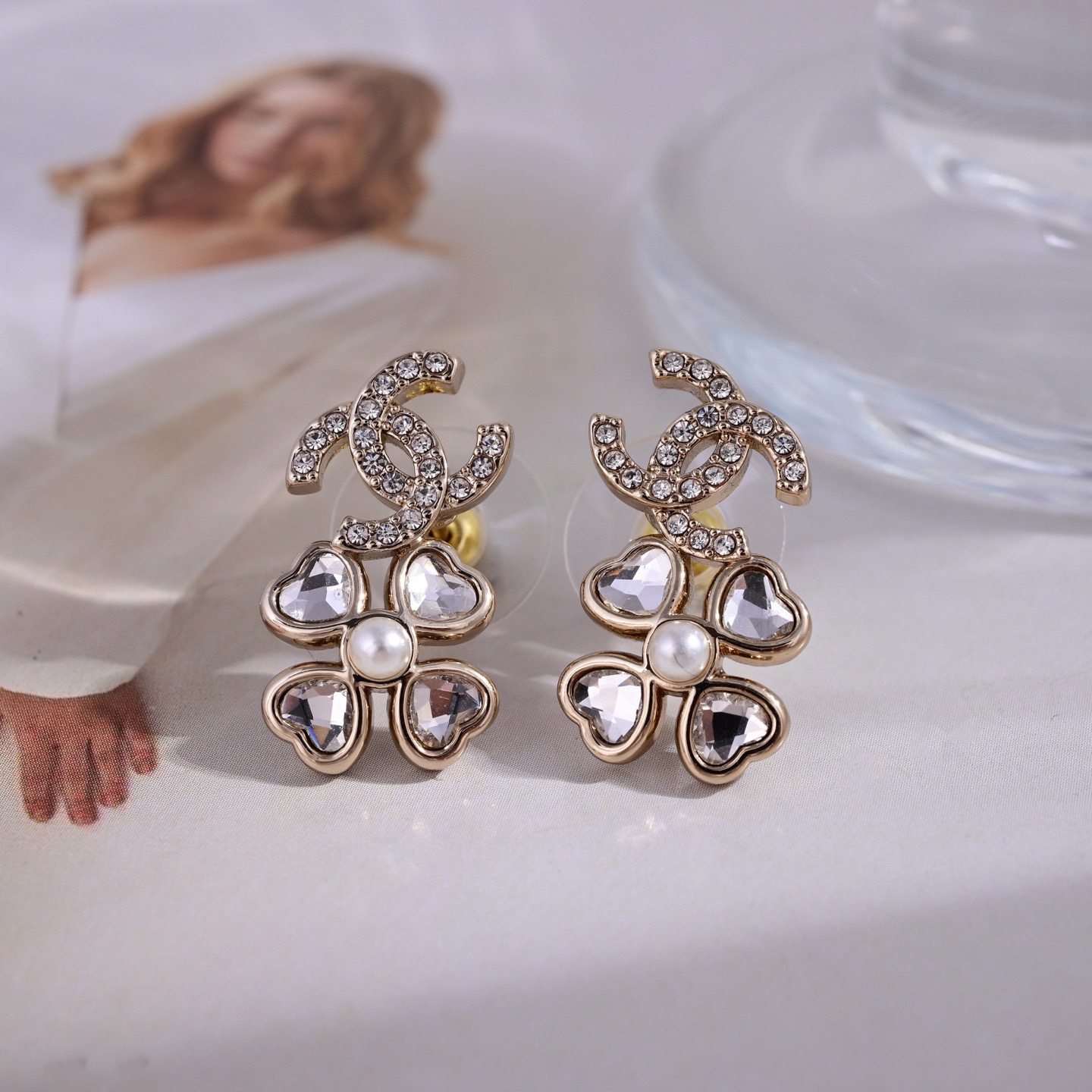 Chanel 小香 CHANEL 耳环 优雅大方精工设计