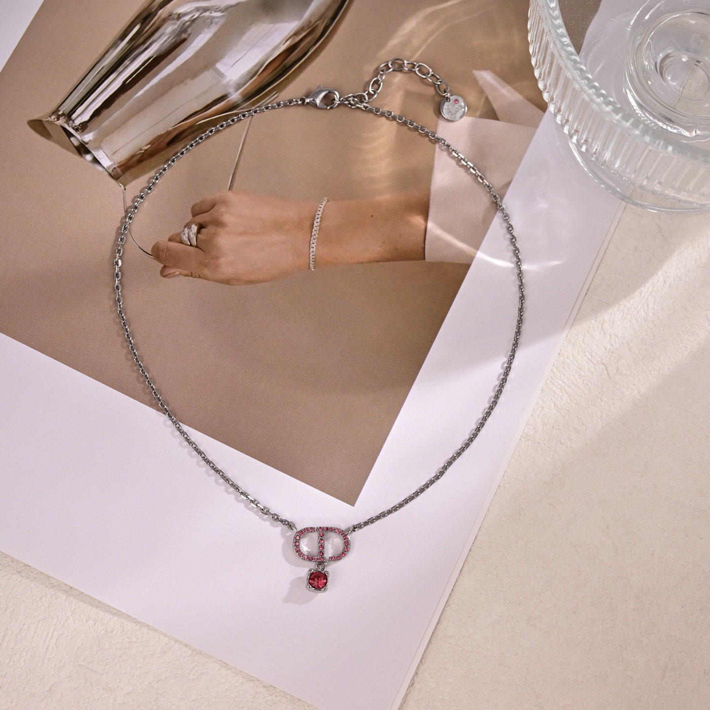 Dior dior 迪奥 新款 项链 一致 品质，黄酮材质+百搭 值得入手