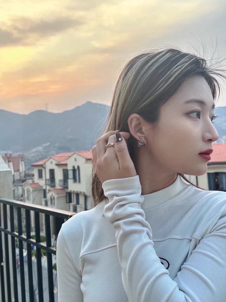 ❤️Celine 新款耳环 PRECLOUS新品 简单时尚耳环🌟专柜一致黄铜材质电镀18k金 火爆款出货