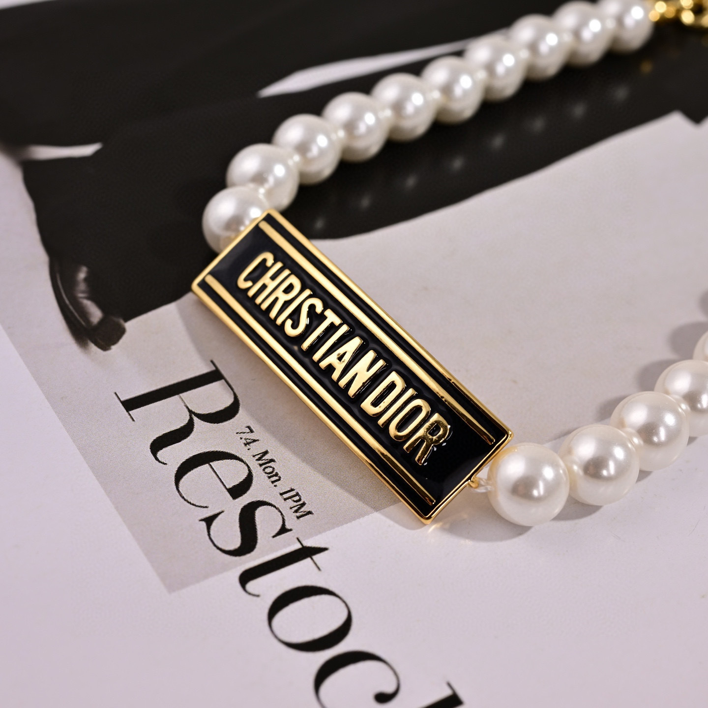 ❤️迪奥 新款项链👼一线大牌都爱的Dior·迪奥 新品 金属质感逆袭版字母潮范儿抢风头  完全胜任现代年