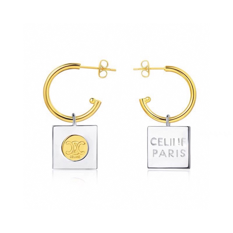 🧒🏻❤️Celine 新款耳钉  与众不同的设计 个性十足 颠覆你对传统耳环的印象 使其魅力爆灯