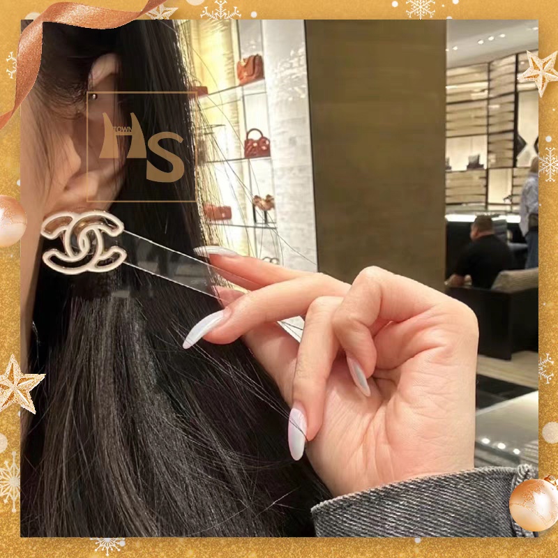 👌官网打版 小香 CHANEL 耳环😍优雅大方精工设计   雕刻 非常修饰脸型    青春活力    看