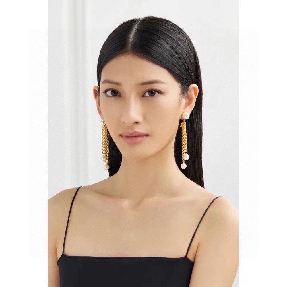 ❤️Celine 新款珍珠耳钉 与众不同的设计 个性十足 颠覆你对传统耳环的印象 使其魅力爆灯
