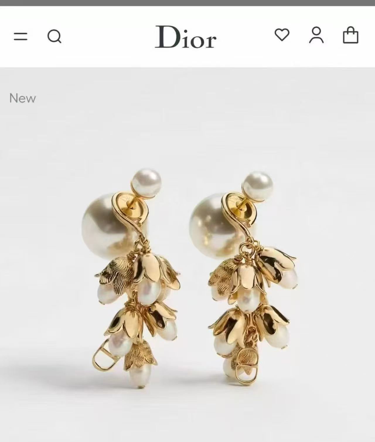 ❤️迪奥 新款👼一线大牌都爱的Dior·迪奥 新品字母CD耳环 金属质感逆袭版字母潮范儿抢风头  完全胜