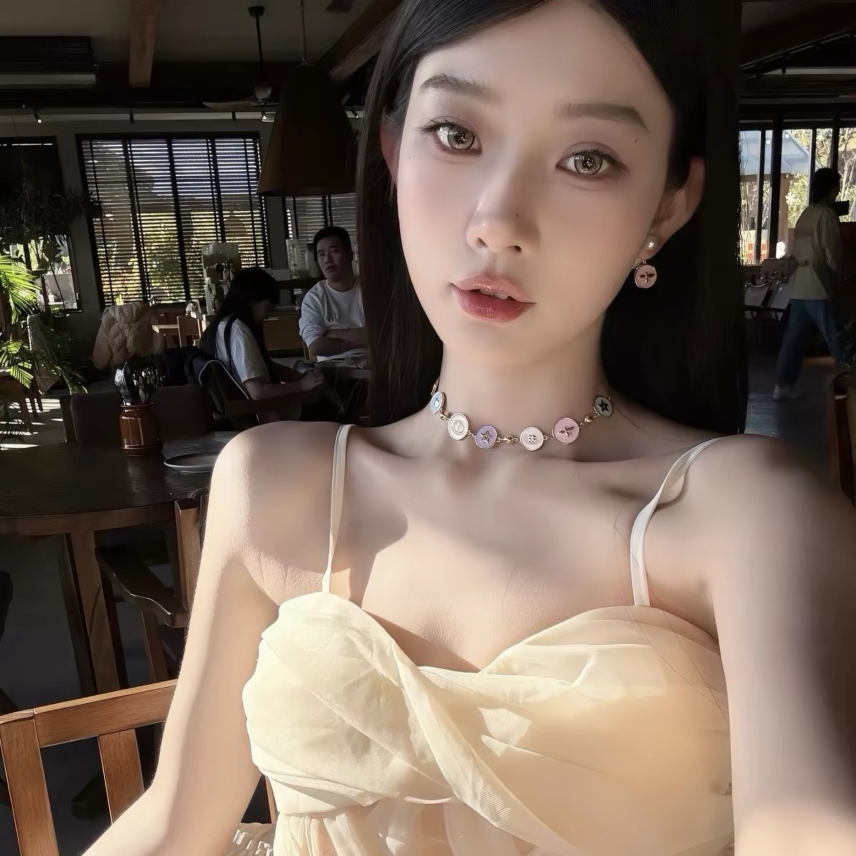 👌👌Dior 迪奥 项链  专柜新款上市 美得不要不要的 唯美 浪漫 人手必备款 火爆小红书 精选官网一