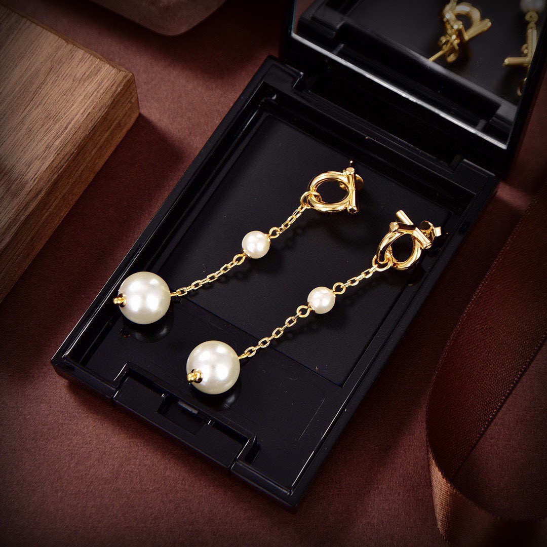 Ferragamo - Earrings - JR5FECED9BEFB0
