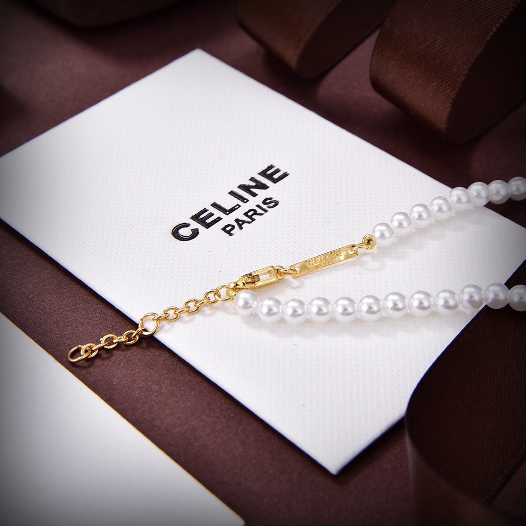 Celine Haute Couture Haute Joaillerie Fine Jewelry Earrings Necklace 4