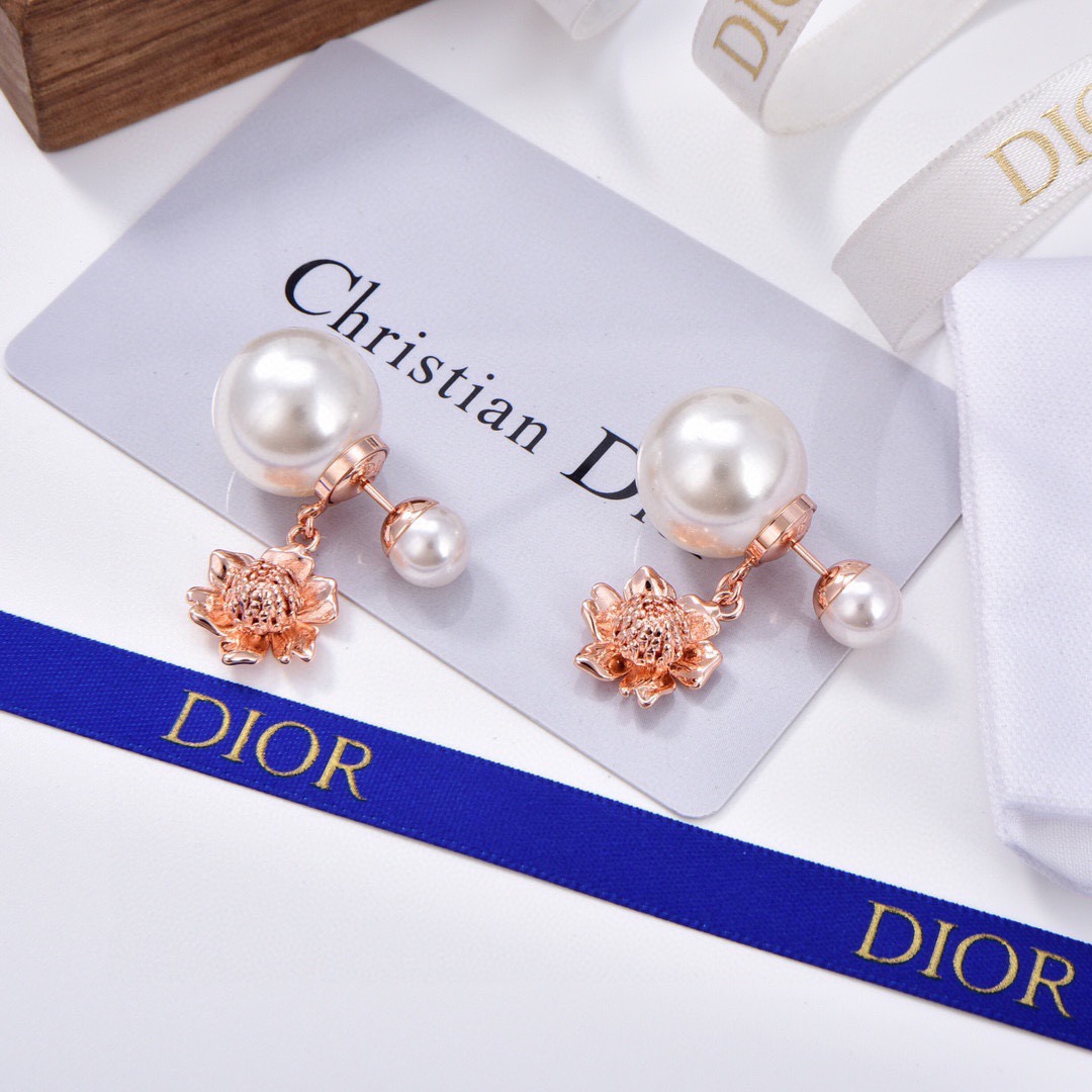 迪奥 Dior 高定典藏传世高定珠宝耳环项链戒指首饰 #6B840946 2