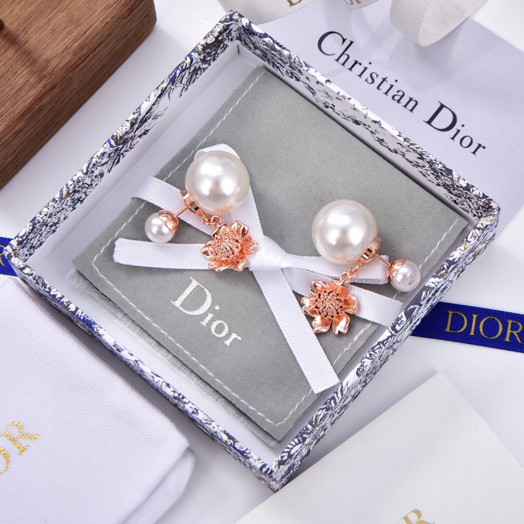 迪奥 Dior 高定典藏传世高定珠宝耳环项链戒指首饰 #6B840946 6