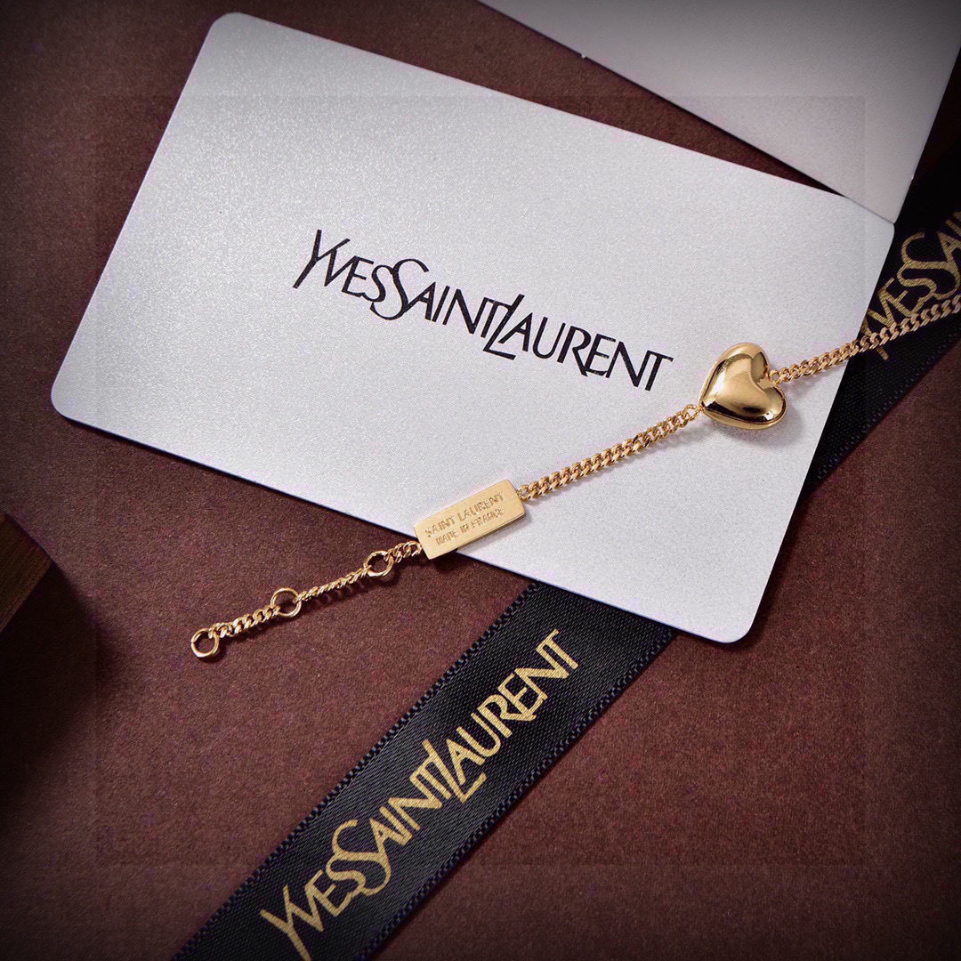 圣罗兰 Saint Laurent 高定典藏传世高定珠宝耳环项链戒指首饰 #E61800C4 4