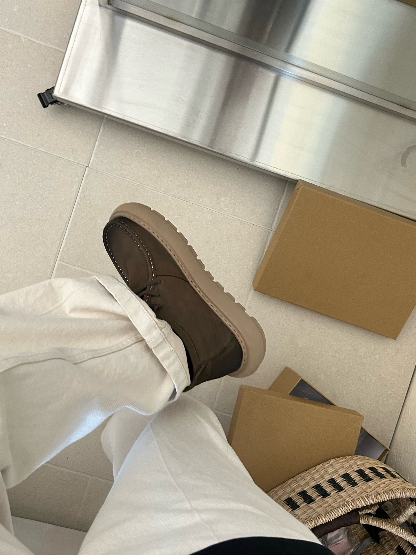🔥SEVEUGG 男士休闲系带男鞋不挑任何年龄，上脚简单大方、不论商务还是通勤都可头层牛皮！特别好打理〰
