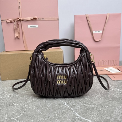 Miu Miu Wander Matelassé Nappa Leather Mini Hobo Bag 1 Miu Miu Wander Matelassé Nappa Leather Mini Hobo Bag