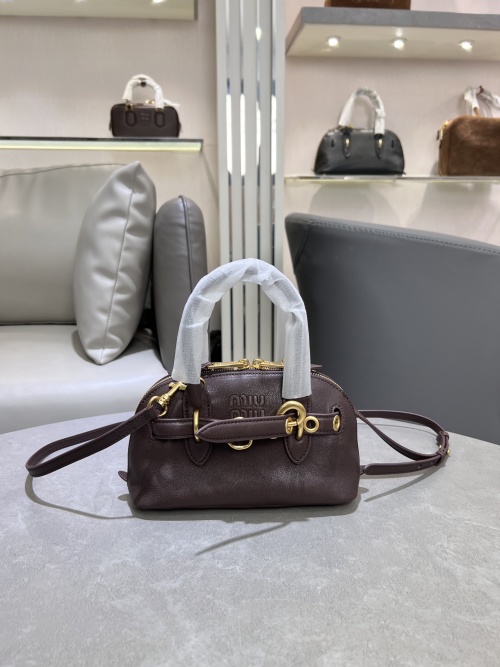 Miu Miu Aventure Nappa Leather Mini Top Handle Bag, Adjustable Strap 1 Miu Miu Aventure Nappa Leather Mini Top Handle Bag, Adjustable Strap