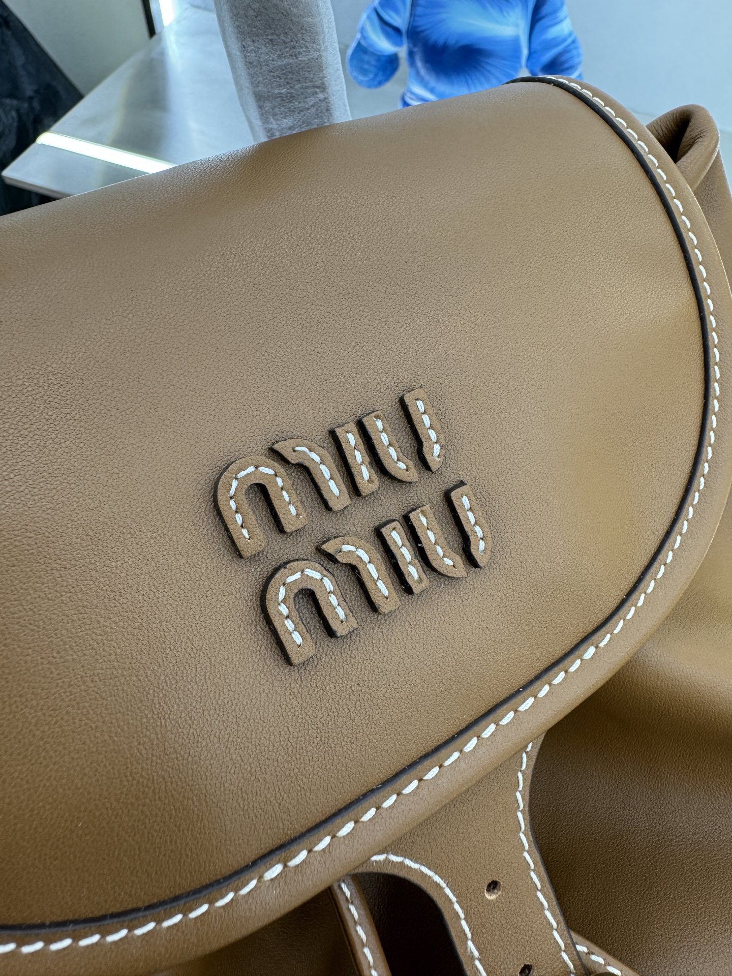 Miu Miu Leather Backpack Rucksack with Multiple Pockets - Stylish & Functional 6 i1754123828690 9223 0 4