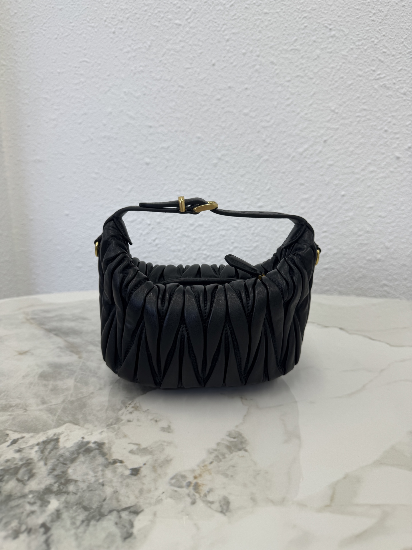 Miu Miu Style Black Clutch Lookbook Reference image 2