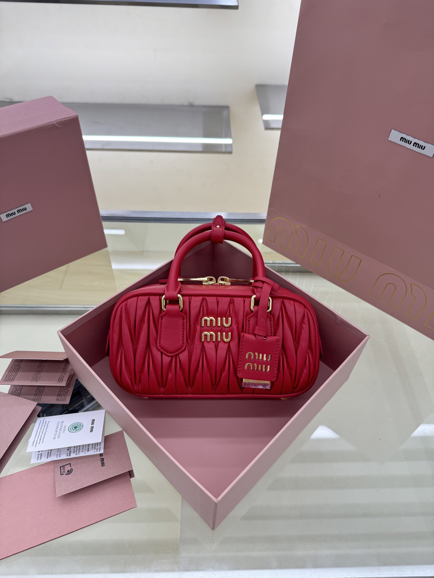 Miu Miu Style Leather Bag Lookbook Reference image 1