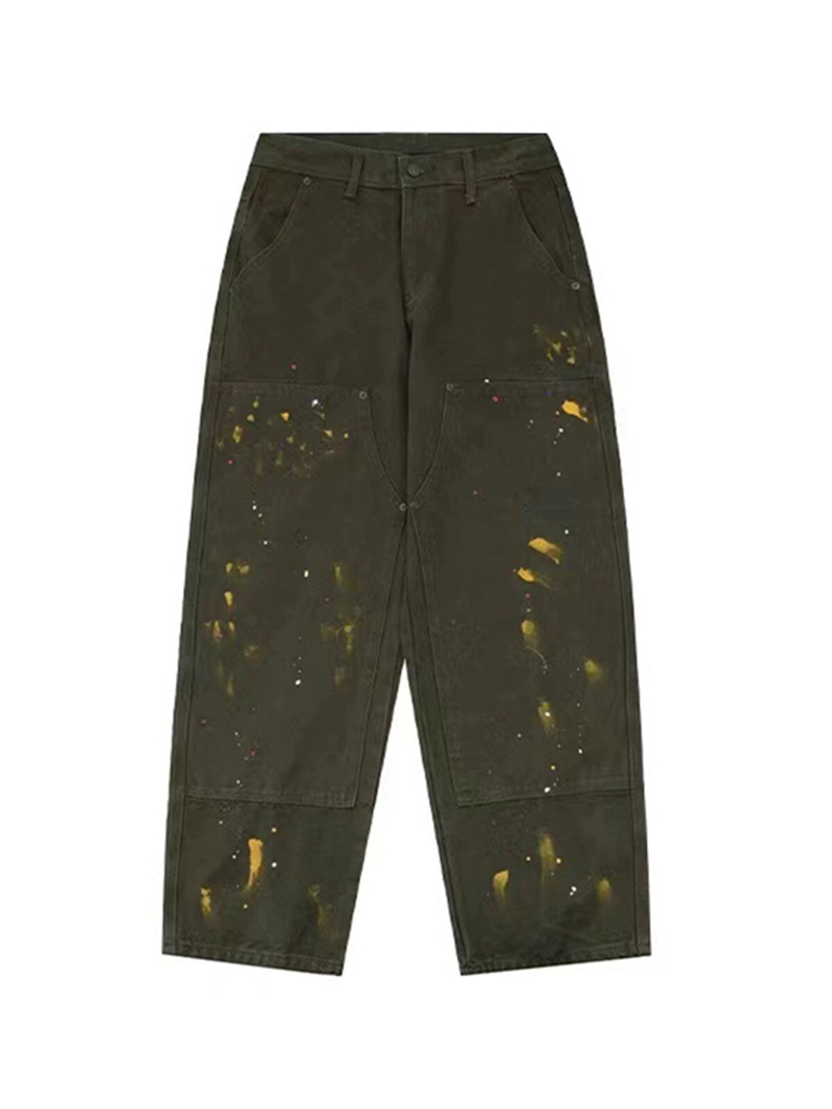 Customized American High-Tech Hip-Hop Pants: Bygones XK2596, Green, Sizes M-XXXL - 图片 6