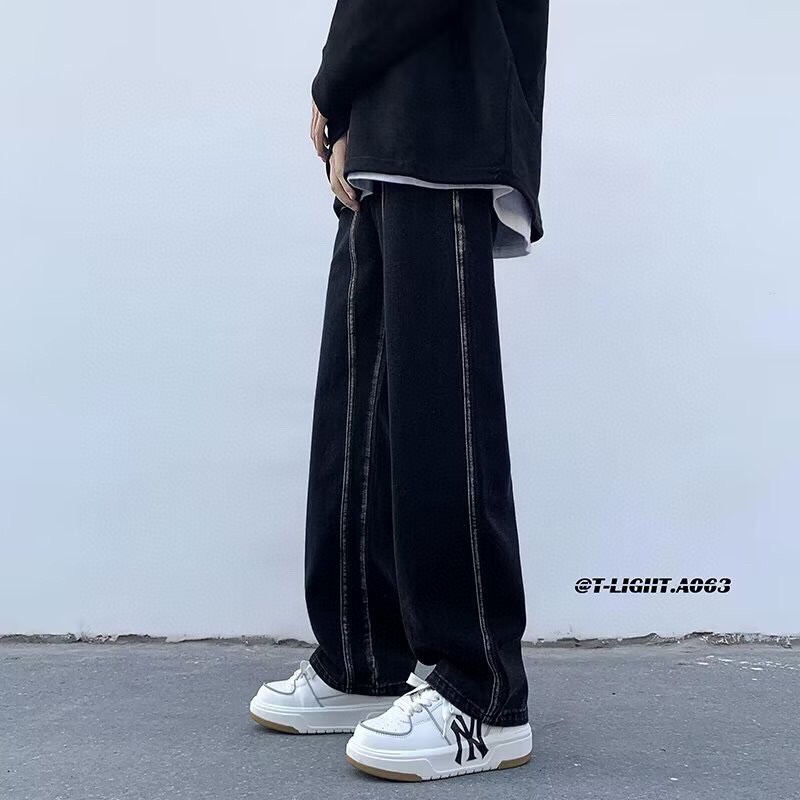 XK2247 Skinny Cowboy Pants: Designer Sensory Brigade, Seasonal Must-Have in Black - 图片 3