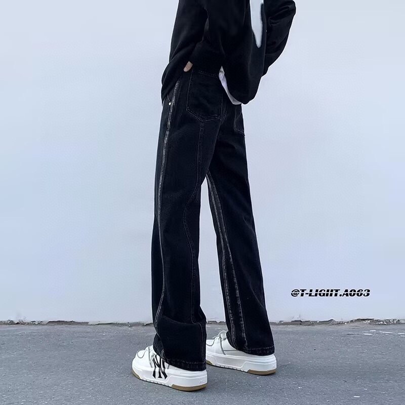 XK2247 Skinny Cowboy Pants: Designer Sensory Brigade, Seasonal Must-Have in Black - 图片 4