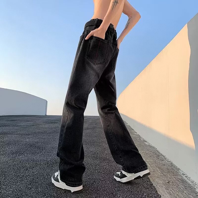 “FOG Water-Washed Jeans: Oversized, Comfortable, Perfect for All Sizes”