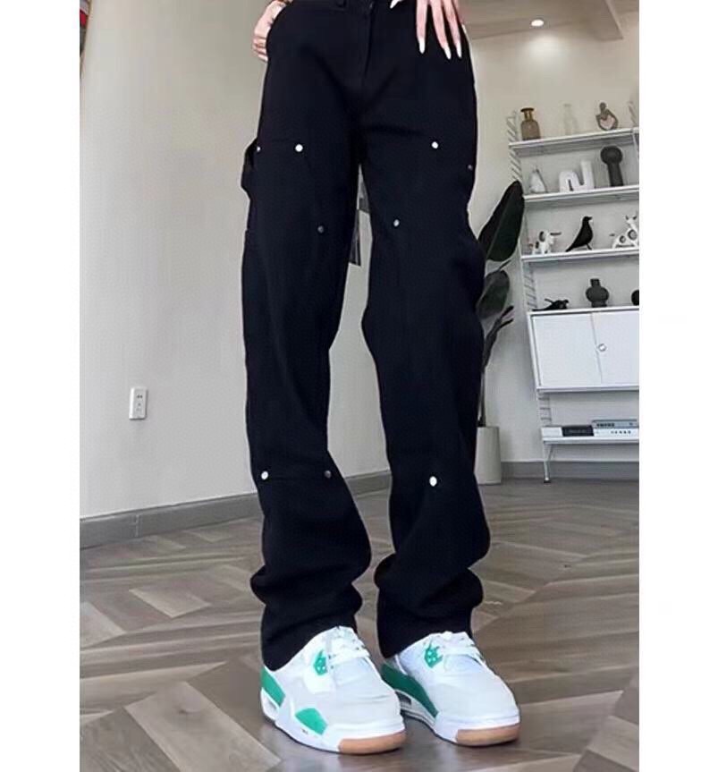 XK2319 American Leisure Pants: Stylish, Comfortable, Versatile Sizes and Colors Available - 图片 9