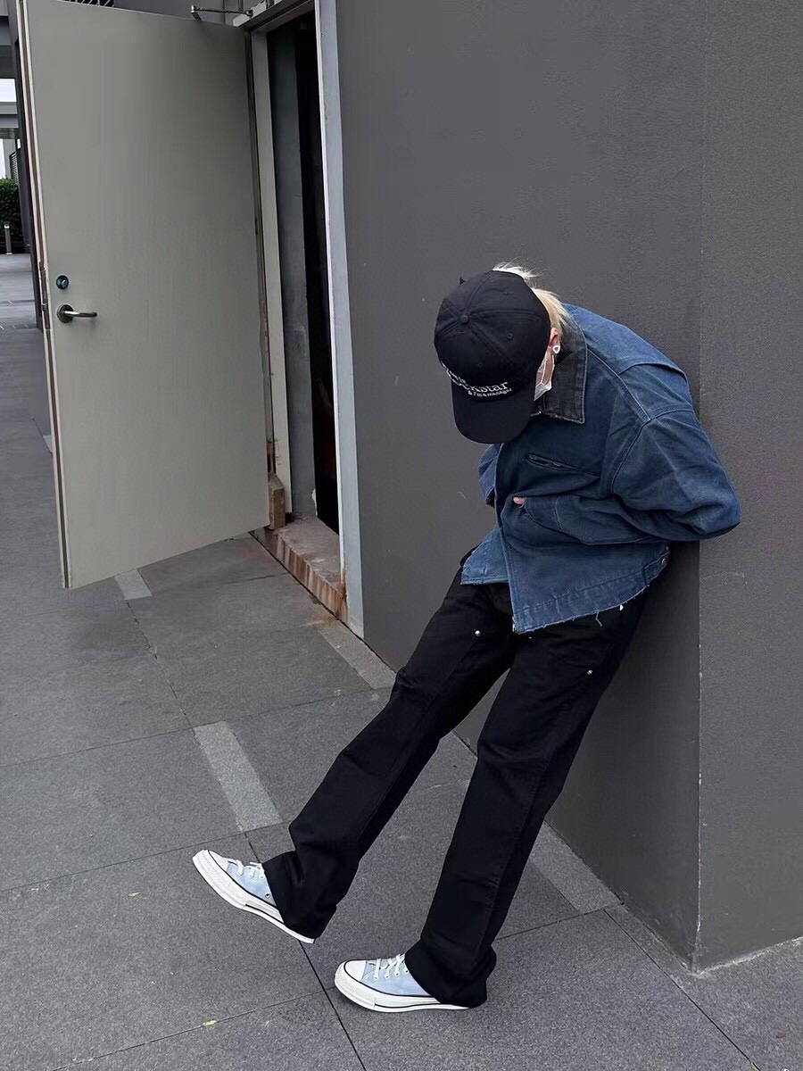 XK2319 American Leisure Pants: Stylish, Comfortable, Versatile Sizes and Colors Available - 图片 7