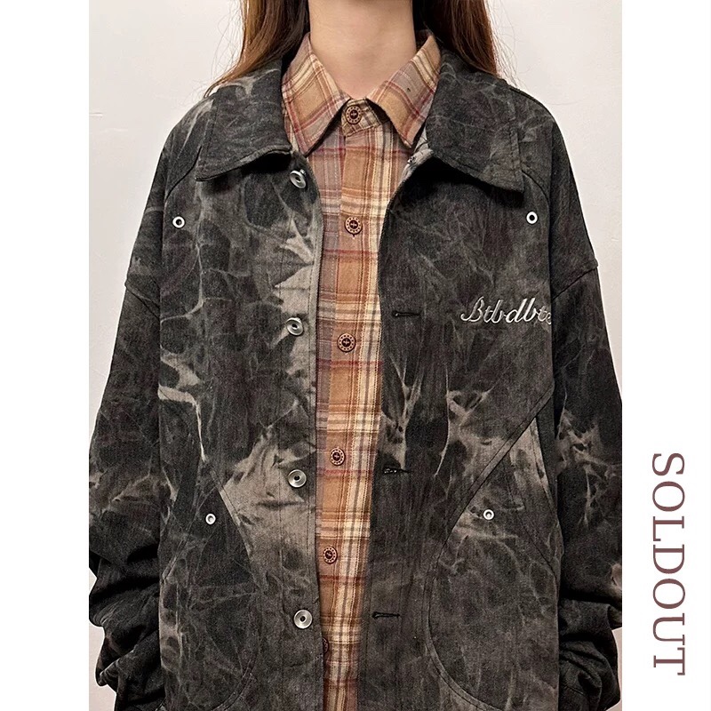 Y-Y-X-K-2884! Stylish U.S. Cowboy Jacket for Men and Women in Black, Sizes M-XXXL - 图片 3