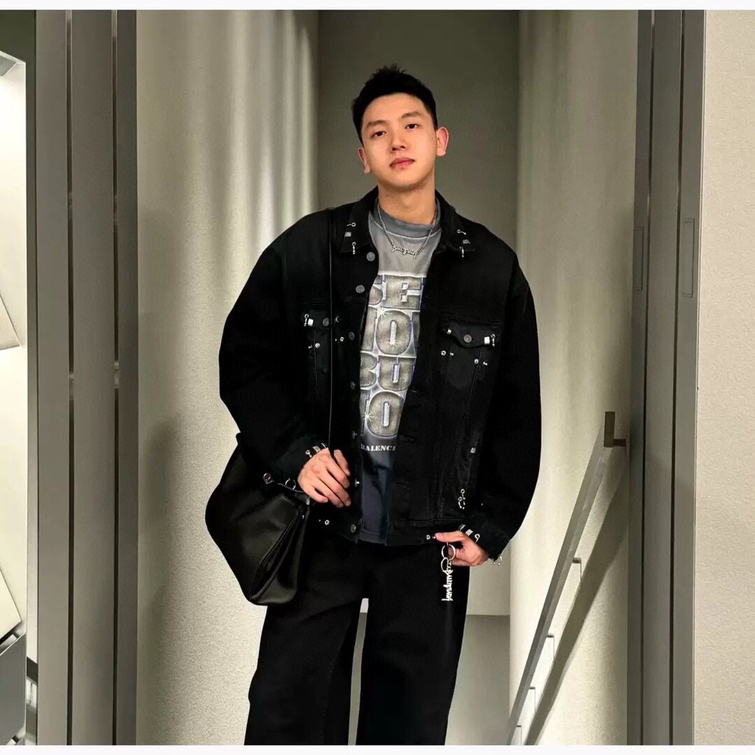 American Heavy-Worker Cowboy Coat for All Seasons – Black, Sizes S-XXXL - 图片 9