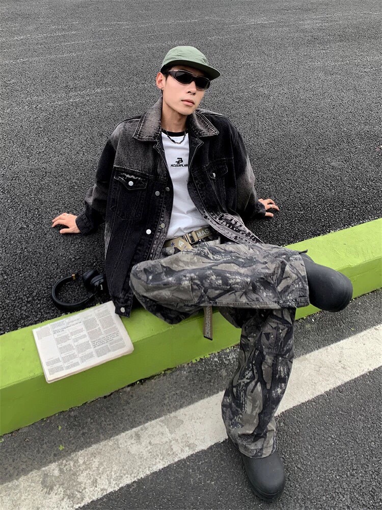High-Tech Water Wash Cowboy Coats for All Seasons – Black, Sizes S-XXXL - 图片 6