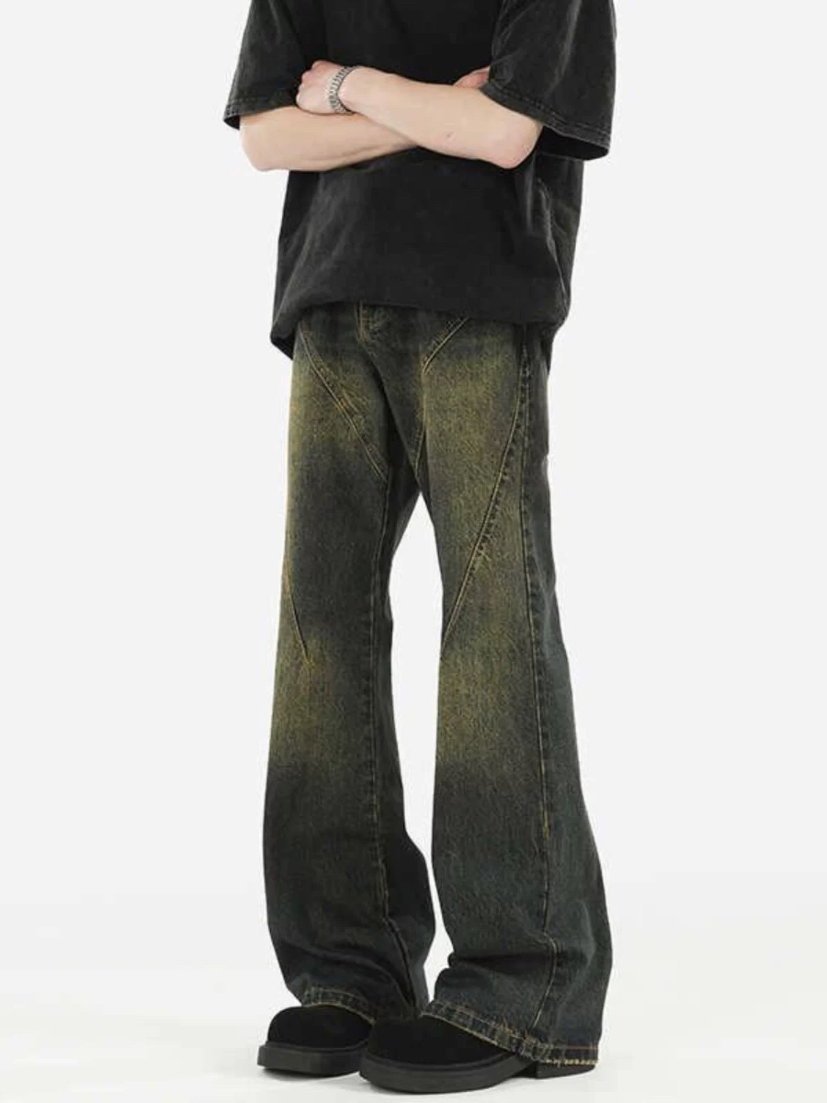 3107 U.S. Car Line Washed Fabric: High-Tech Water Washed, Customized, All Sizes. - 图片 6