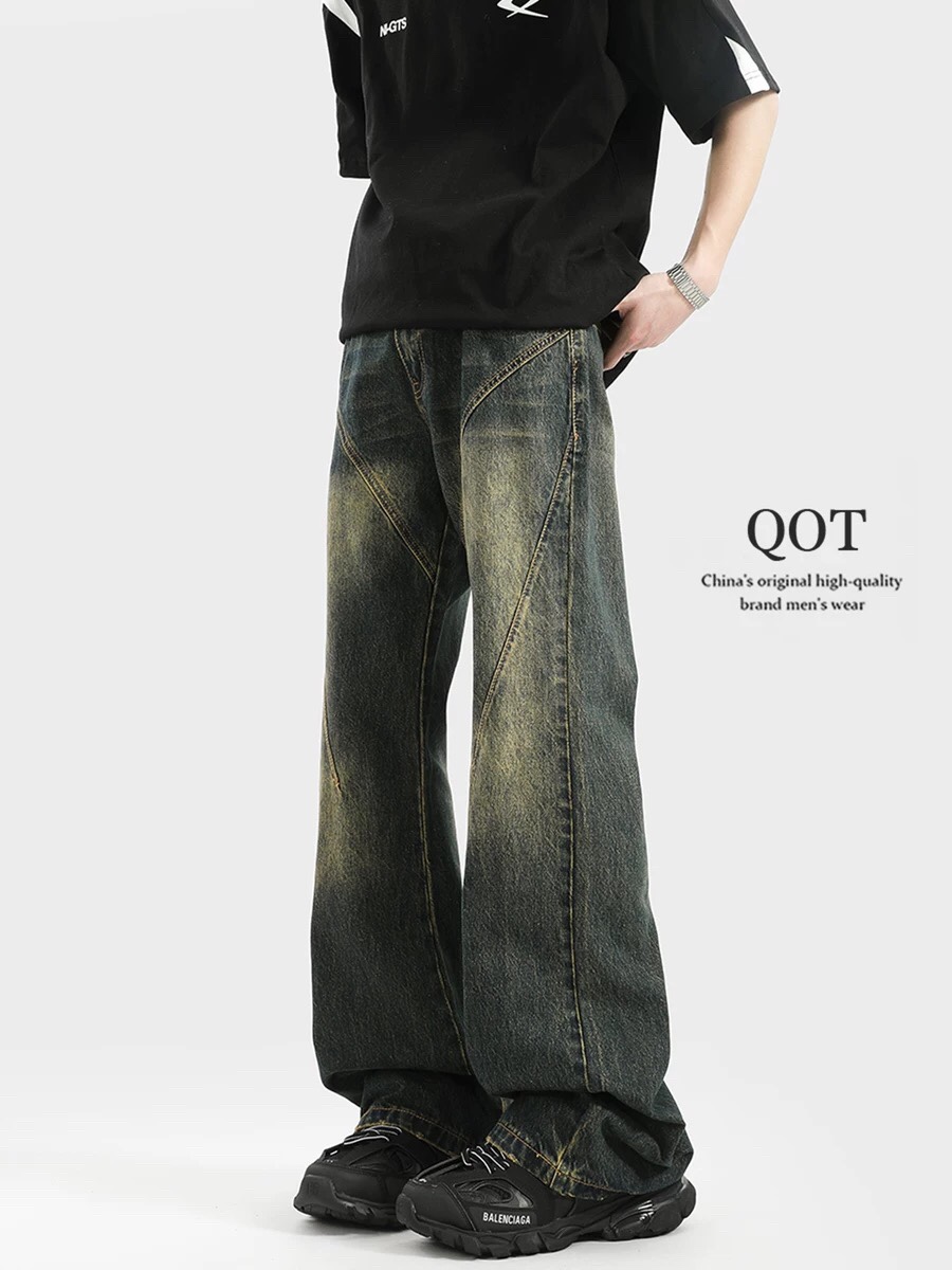3107 U.S. Car Line Washed Fabric: High-Tech Water Washed, Customized, All Sizes. - 图片 4