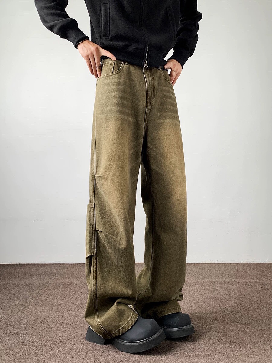 High-Quality American Jeans: Stylish, Comfortable, and Versatile for All Body Types. - 图片 4