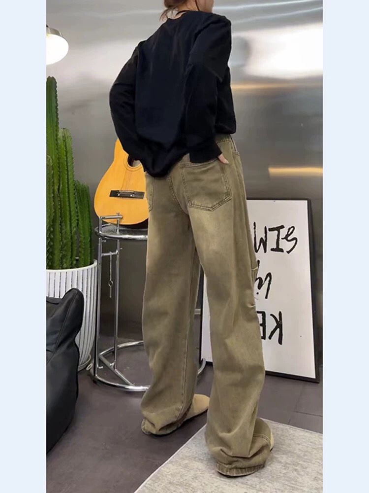 High-Quality American Jeans: Stylish, Comfortable, and Versatile for All Body Types. - 图片 3