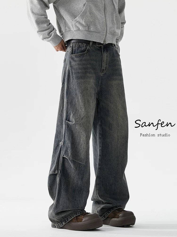 High-Quality American Jeans: Stylish, Comfortable, and Versatile for All Body Types. - 图片 8