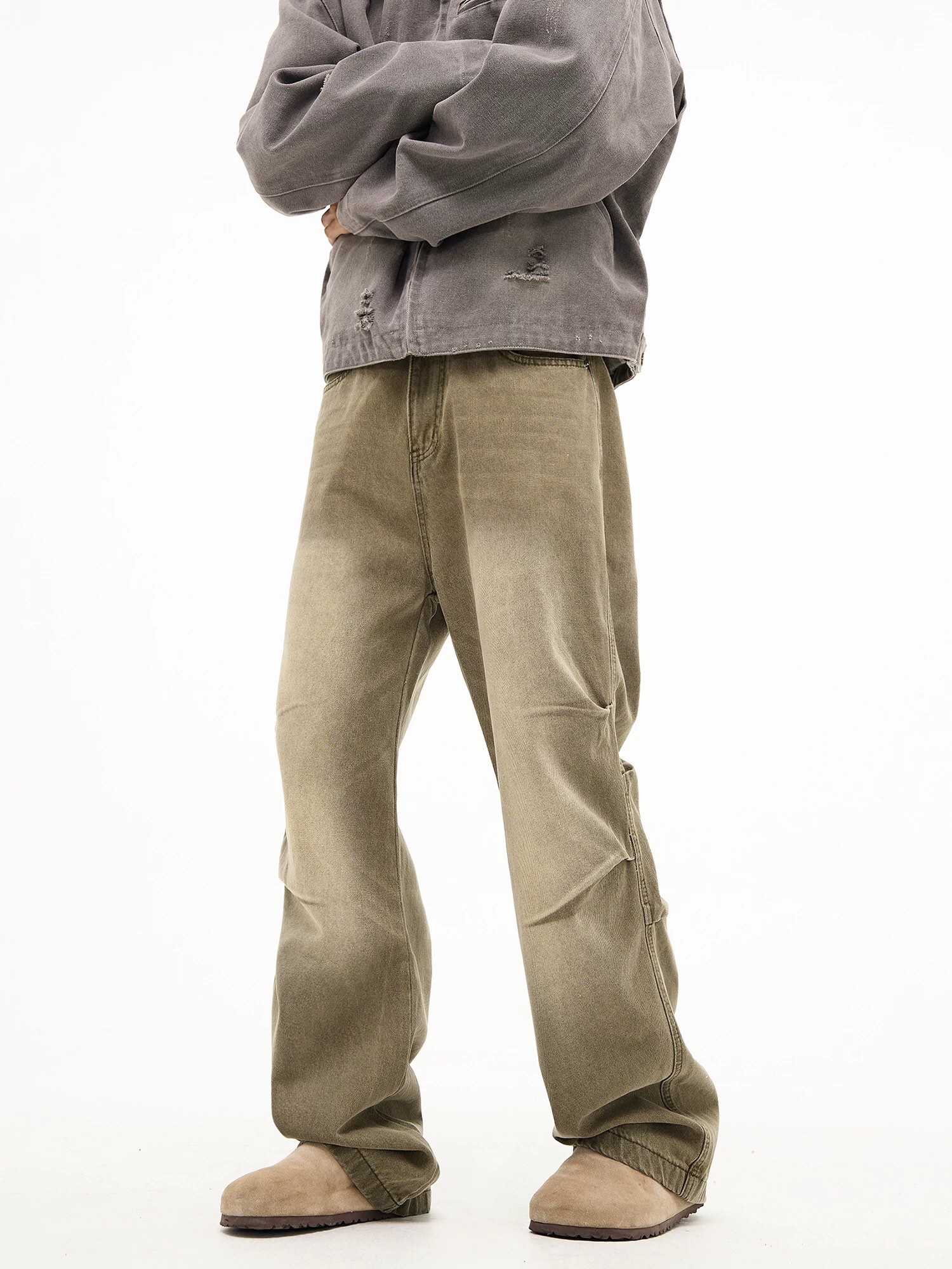 High-Quality American Jeans: Stylish, Comfortable, and Versatile for All Body Types. - 图片 6