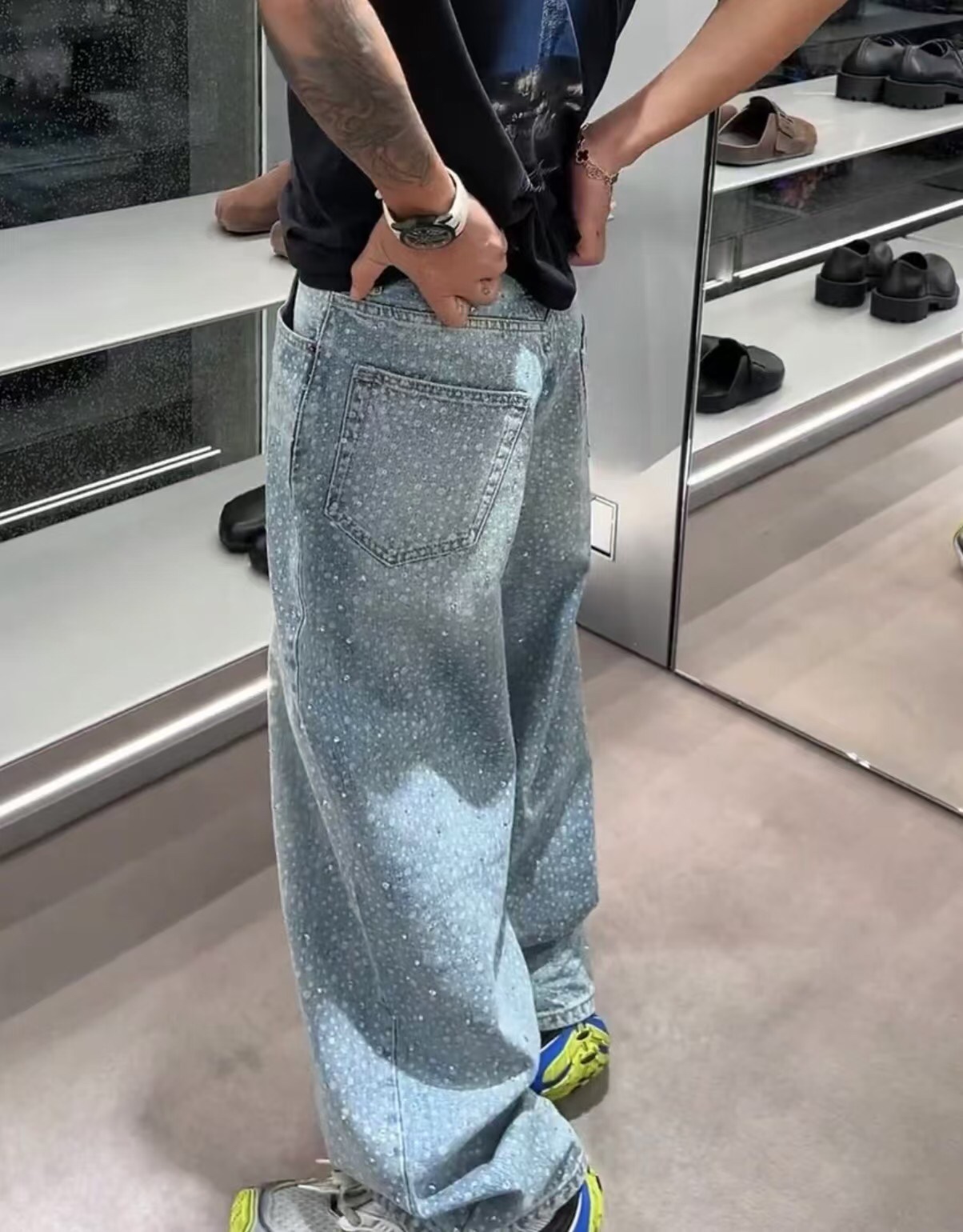 Y-Y-X-K-3116: High-Tech Water Washed Jeans for All Body Types - 图片 9