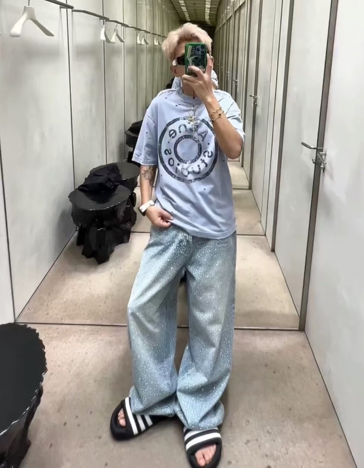 Y-Y-X-K-3116: High-Tech Water Washed Jeans for All Body Types - 图片 7