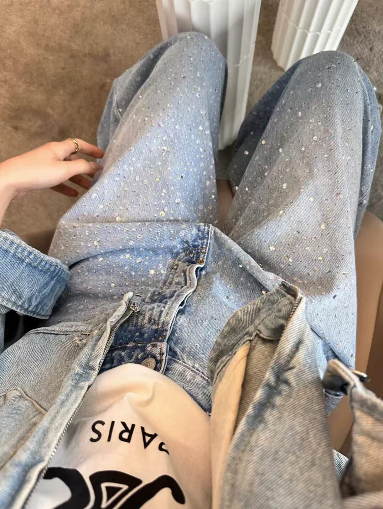 Y-Y-X-K-3116: High-Tech Water Washed Jeans for All Body Types - 图片 8