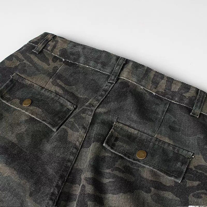 XK3117 Wide-Legged Jeans: High-Tech Water Wash, All Sizes, Unisex, Four Seasons - 图片 8