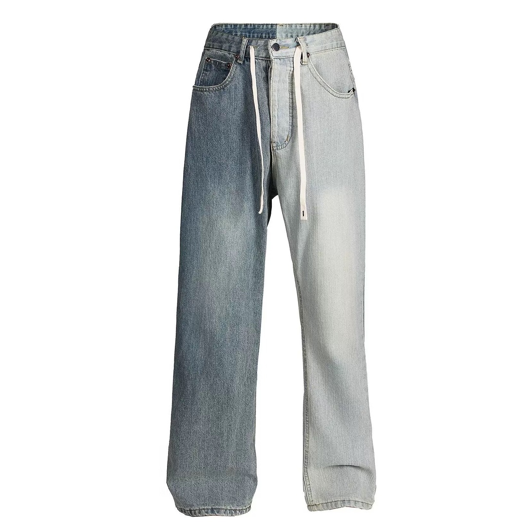 Customised High-Tech Water Wash Jeans for All Body Sizes: Blue, S-XXXL.