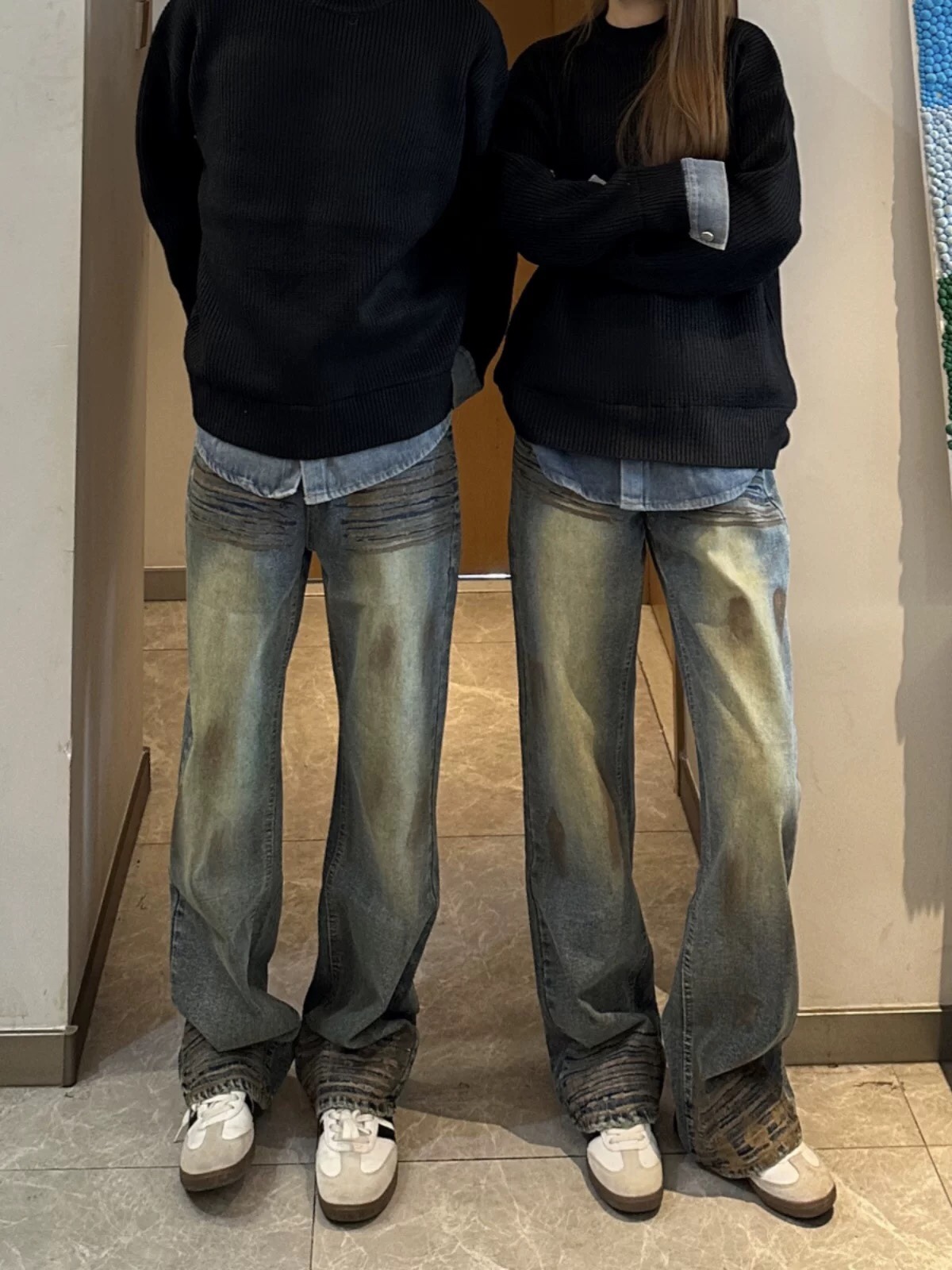 High-Tech Water Wash Platinum Pants for All Sizes: Y-Y-X-K-3119!