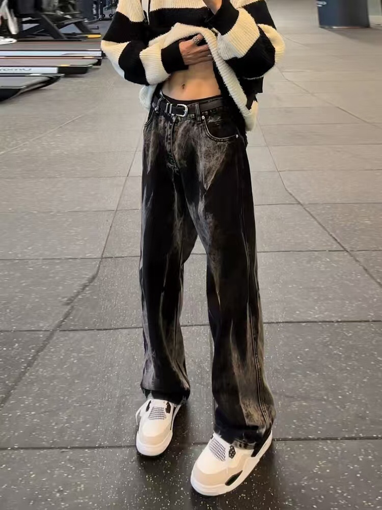 Y-Y-X-K-3130 Clothing: Black Swept Design, Unisex S-XXXL, Various Sizes Available