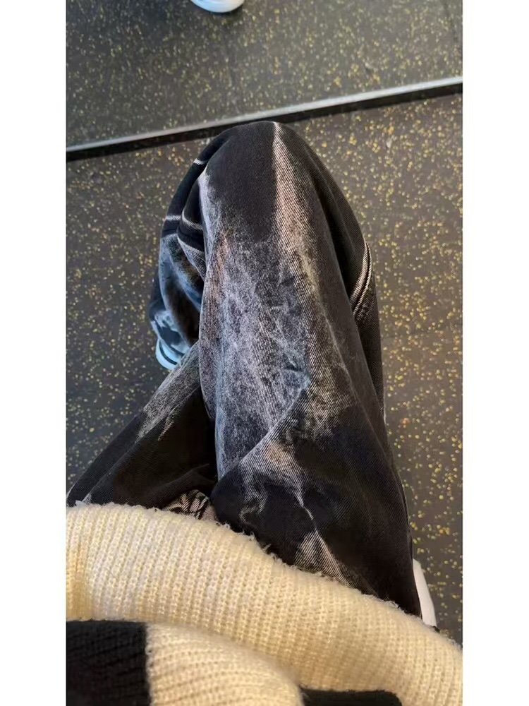 Y-Y-X-K-3130 Clothing: Black Swept Design, Unisex S-XXXL, Various Sizes Available - 图片 3