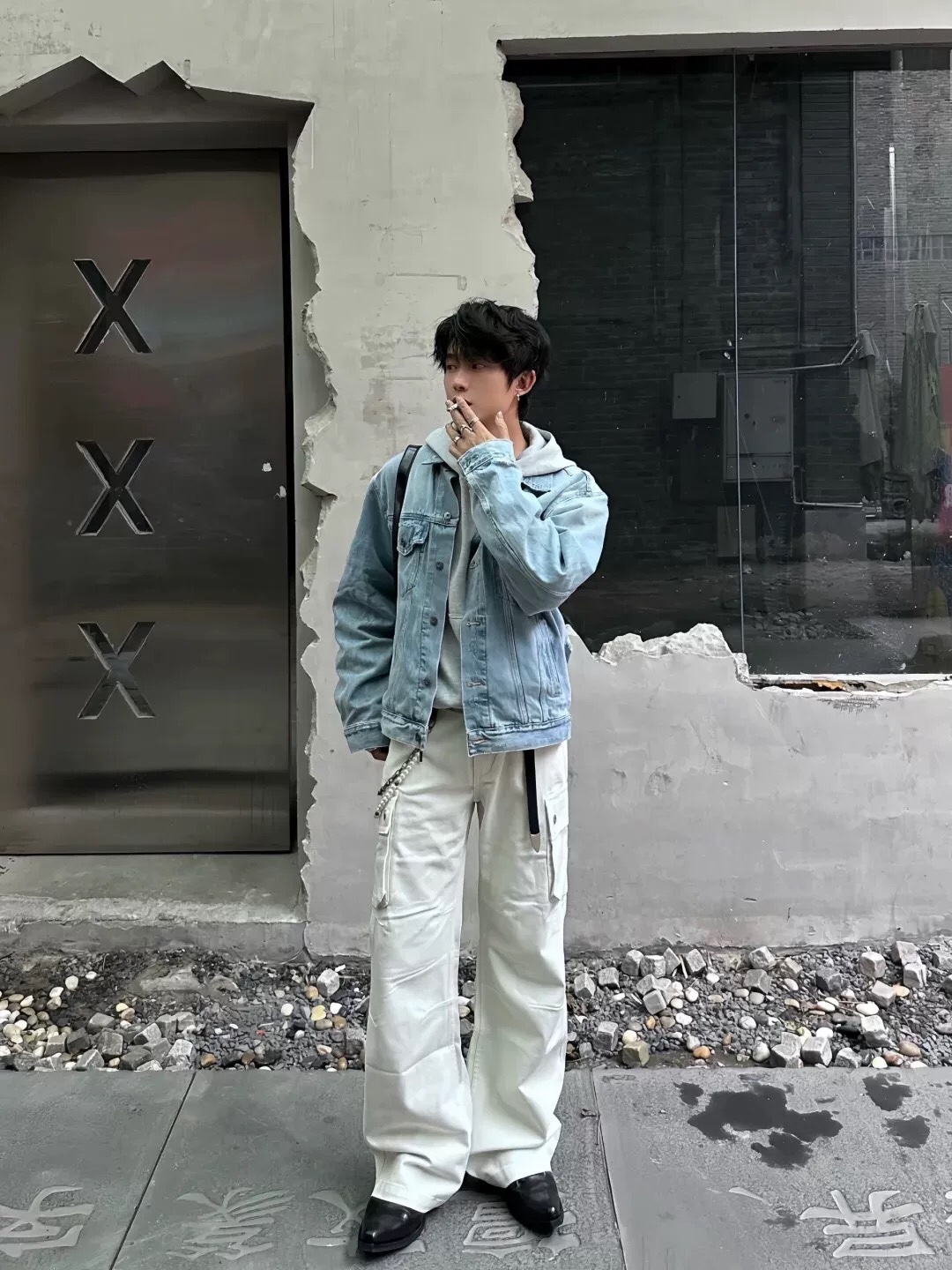 XK3145 Non-Sexist Customized Jeans: Perfect Fit for All Body Types - 图片 3